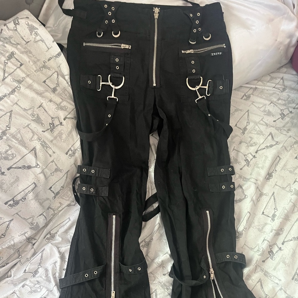 Tripp Nyc Super D-Ring Pant - Black Sz: 32/15